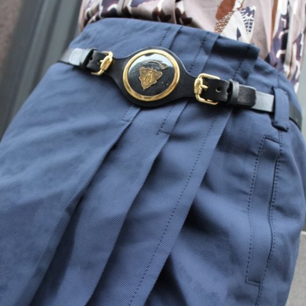 VINTAGE GUCCI WRAP SKIRT - Picture 3 of 9